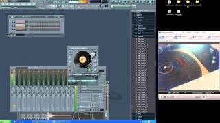 Controller di Dj Hero Su Fl studio 10 [upl. by Euqinu]