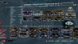 Warframe kuva tonkor build [upl. by Notgnilra]