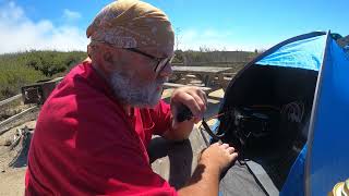 Parks on the Air POTA activation from US3480 Morro Strand State Beach 61 QSOs with good DX 73 [upl. by Perretta149]