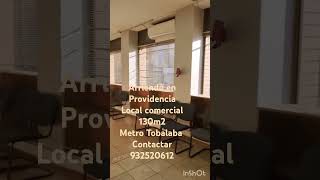 Arriendo Loc Comercial a pasos Metro Tobalaba y Costanera Center inmobiliaria locales arriendos [upl. by Atenahs]