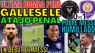 BRUTAL GALLESE LE ATAJÓ PENAL A MESSI EN SU DEBUT CON INTER DE MIAMI Y LO HUMILLÓ EN EEUU SORPRENDIÓ [upl. by Steele754]