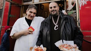 Neighborhood Hero Giovanni hosts Berner at Luigi’s in Brooklyn with Best Pizza [upl. by Jolda]