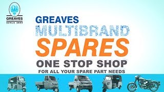 GREAVES Multi Brand Spares [upl. by Iramo]