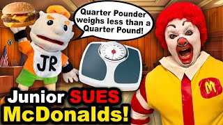 SML Movie Junior Sues McDonalds [upl. by Ahsitan]