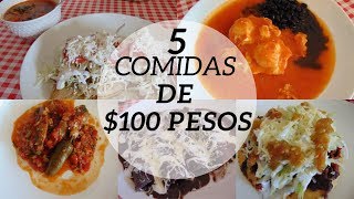 Menú Semanal 14  5 Comidas por 100 Pesos  Erika Blop [upl. by Azenav668]