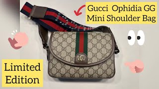 Gucci Limited Edition Ophidia GG Mini Shoulder Bag [upl. by Bunce]