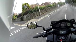 Honda 600 Silverwing Weston Super Mare to Lympsham [upl. by Kat]