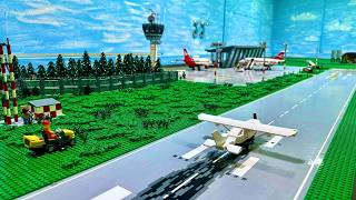 Geld verbrennen für den Flughafen  Bau einer LEGO Stadt Teil 315 [upl. by Eimas]