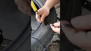 Goodyear side wall tire repair [upl. by Mak]