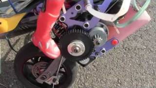 RCBikeHobbyKing 15 Scale Nitro RC Motor Bike onboard cammera [upl. by Pearlman]