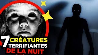 7 CRÉATURES TERRIFIANTES de la NUIT [upl. by Yeltihw81]