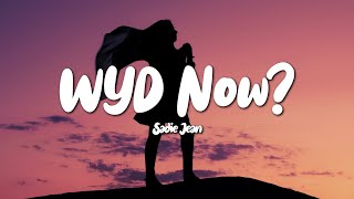 Sadie Jean  WYD Now Lyrics [upl. by Amby]