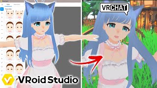 How to Convert a VRoid Model to VRChat Easy and Quick Tutorial [upl. by Adiehsar]