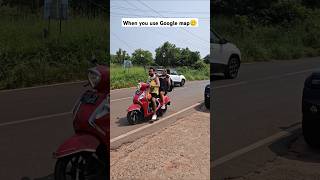 Google map ka kabhi kabhi dimag kharab ho jata hai🥲 niketimsy relatable funnyvideos crazycomedy [upl. by Hedelman]