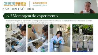 Potencial de nanopartículas na fitorremediação de contaminantes orgânicos em sedimentos de manguezal [upl. by Palm]