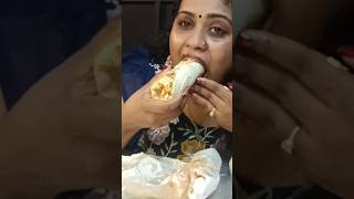 Shawarma Eating Challenge💪🔥Asmr  Mukbang Chicken shawarma [upl. by Yetah]