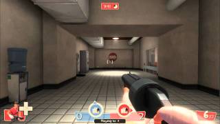 Team Fortress 2 GamePlay Capture the flag playing as scout [upl. by Aerdnat]