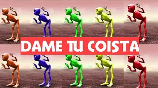 Dame Tu cosita  Different versions  Latest 2018  Colourful fastslow alien dance [upl. by Dannie174]