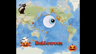 Halloween Earthquake Activity Chance of Xflares Thursday 10312024 [upl. by Pierce306]