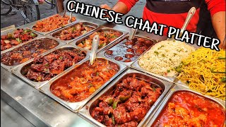 Desi Chinese Chaat Platter  Chinese Street Food  CR Park  Chittaranjan Park  South Delhi Food [upl. by Isidro]