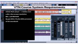 Cubase 5 Tutorial  Lesson 01 Intro [upl. by Nitsej]