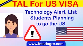 Technology Alert List TAL  What is 221g VISA Refusal  US visa 221g administrative processing [upl. by Eisyak904]