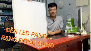 Đèn LED Panel Rạng Đông P06 600x600 50W lắp trần thả tấm [upl. by Liagiba108]