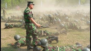 Latihan Tentara Indonesia Yang Menguras Fisik Dan Mental [upl. by Werdma]