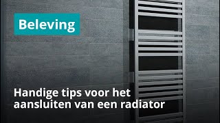 Radiator aansluiten en vervangen  Handige tips voor het afkoppelen en monteren [upl. by Torrlow449]