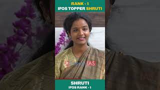 Rank 1 IFos Topper Shruti  UPSC IFoS 2021 Mock Interview  Forum IAS [upl. by Heath]