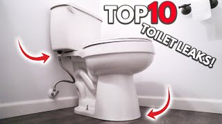 TOP 10 Common Reasons Why Your Toilet Leaks EXPLAINED Tips And Tricks DIY FIX How TO For Beginners [upl. by Monteith]