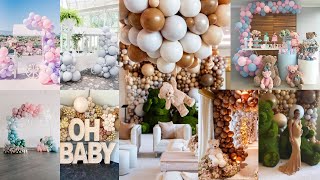 15 Baby Shower Balloon Decoration Ideas for girls and boys and gender reveal shorts [upl. by Assirehc]