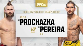 UFC 295 Jiri Procházka vs Alex Pereira Highlights [upl. by Stephenie]