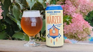 4068 Nickel Brook Brewing Märzen Oktoberfest Lager 2024 [upl. by Garrik18]