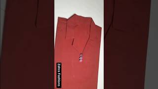 Sewing Tips and Tricks  Coat Collar Cutting and Stitching sewing winterdressdesigning [upl. by Sanferd]