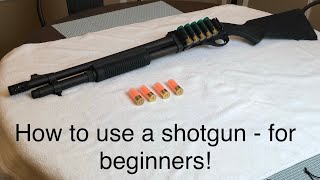 How to load and unload a shotgun for beginners [upl. by Aled]