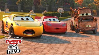 Cars On The Road 🚗  Full Episodes 6–9  Pixar Cars [upl. by Enyaw]