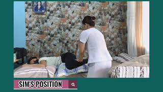 POSITIONING PATIENT IN BEDRETURN DEMONSTRATION [upl. by Ilek]