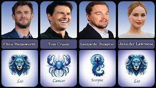 Zodiac Of Famous World Actors In 2024 [upl. by Nataniel955]