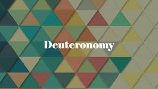 Deuteronomy 31 303247 [upl. by Miahc]