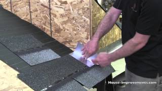 How To Shingle  Step Flashing [upl. by Yrehc]