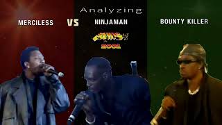 Analyzing Merciless vs Ninjaman amp Bounty Killer Sting 2001 [upl. by Urissa377]