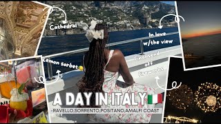 A Day in Italy Vlog  Ravello Sorrento Positano amp Amalfi Coast [upl. by Onailimixam]