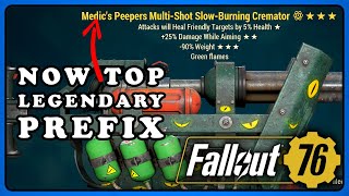 Fallout 76 New and Improved Medics Legendary Effect You Will Need It [upl. by Willette355]