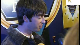 Noel Gallagher on the Mercury Music Prize 1995 Archive Footage [upl. by Chon923]