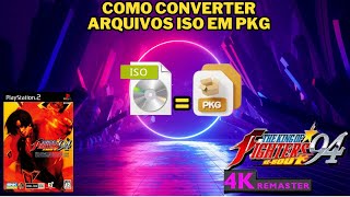 Passo a passo Como converter arquivos ISO em PKG [upl. by Jsandye]