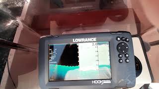 Lowrance Hook Reveal 7 83200 HDI transducer [upl. by Luciano495]