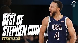 ALL of Steph Currys 3pointers at Paris2024  Athlete Highlights [upl. by Mulry]