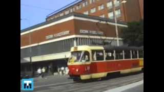 1992 TMB Bratislava historické tramvaje a provoz tramvají [upl. by Bik140]