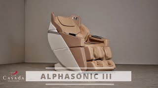 Casada  Alphasonic III massagestoel [upl. by Yrrak]